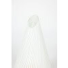 Lampe conique en verre de Murano à motifs rayés blancs. Années 70. LS6573256K 15