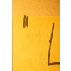 « Les Jumeaux », bas-relief encadré de chêne en bois et cuivre patiné. LS64863009P 18