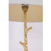 Paire de lampadaires en métal doré. 20e siècle. LS6548851/1P 14