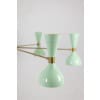 Lustre rayonnant de forme diabolo à 12 lumières. Contemporain. LS65881156T 21
