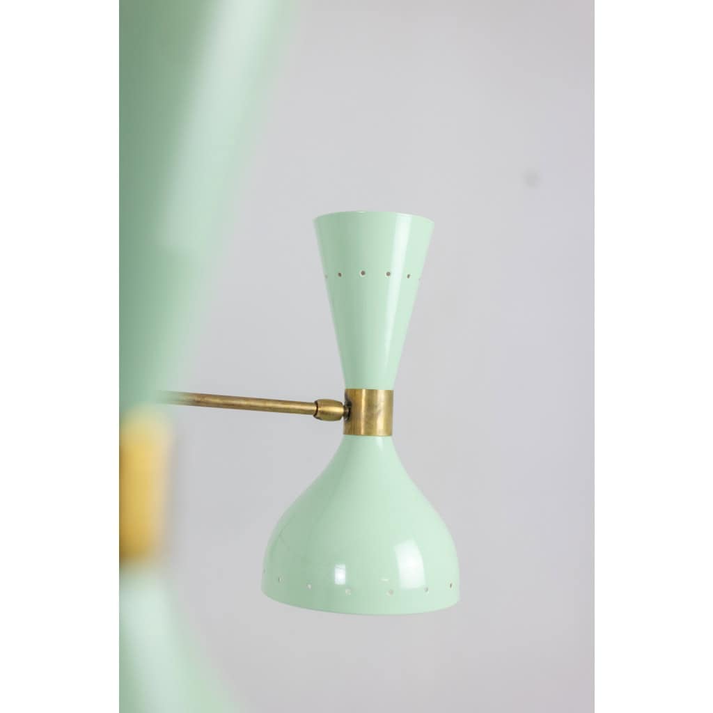 Lustre rayonnant de forme diabolo à 12 lumières. Contemporain. LS65881156T 11