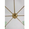 Lustre rayonnant de forme diabolo à 12 lumières. Contemporain. LS65881156T 24