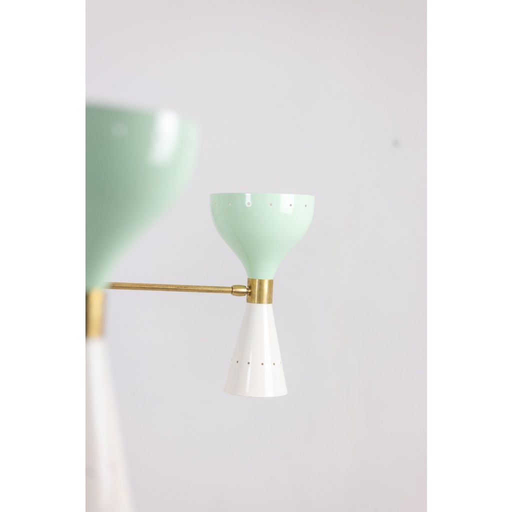Lustre rayonnant de forme diabolo à 12 lumières. Contemporain. LS65891156T 9