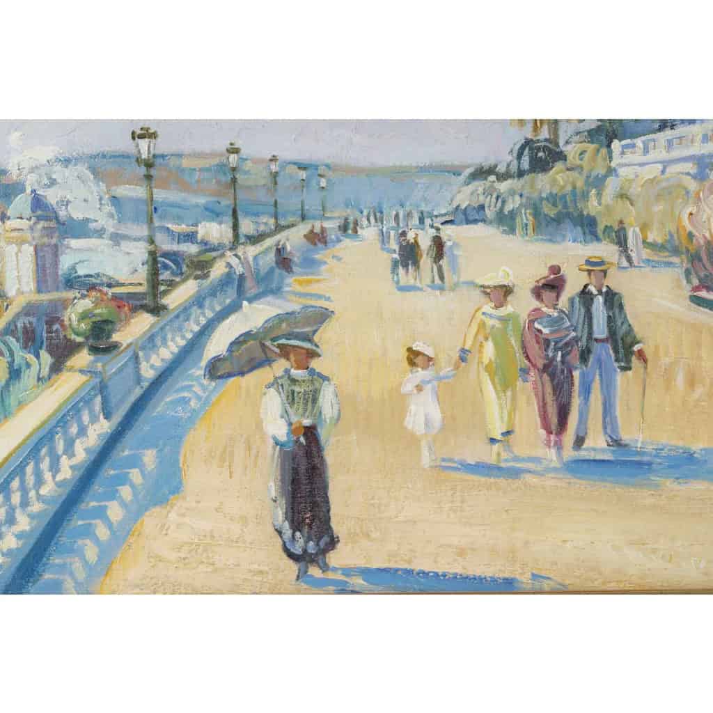 Martin LINDENAU 1948, Bord de mer à Monaco 5