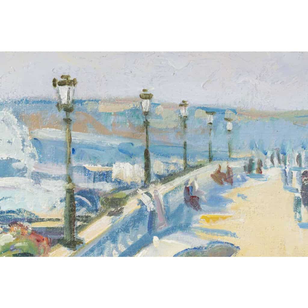 Martin LINDENAU 1948, Bord de mer à Monaco 6