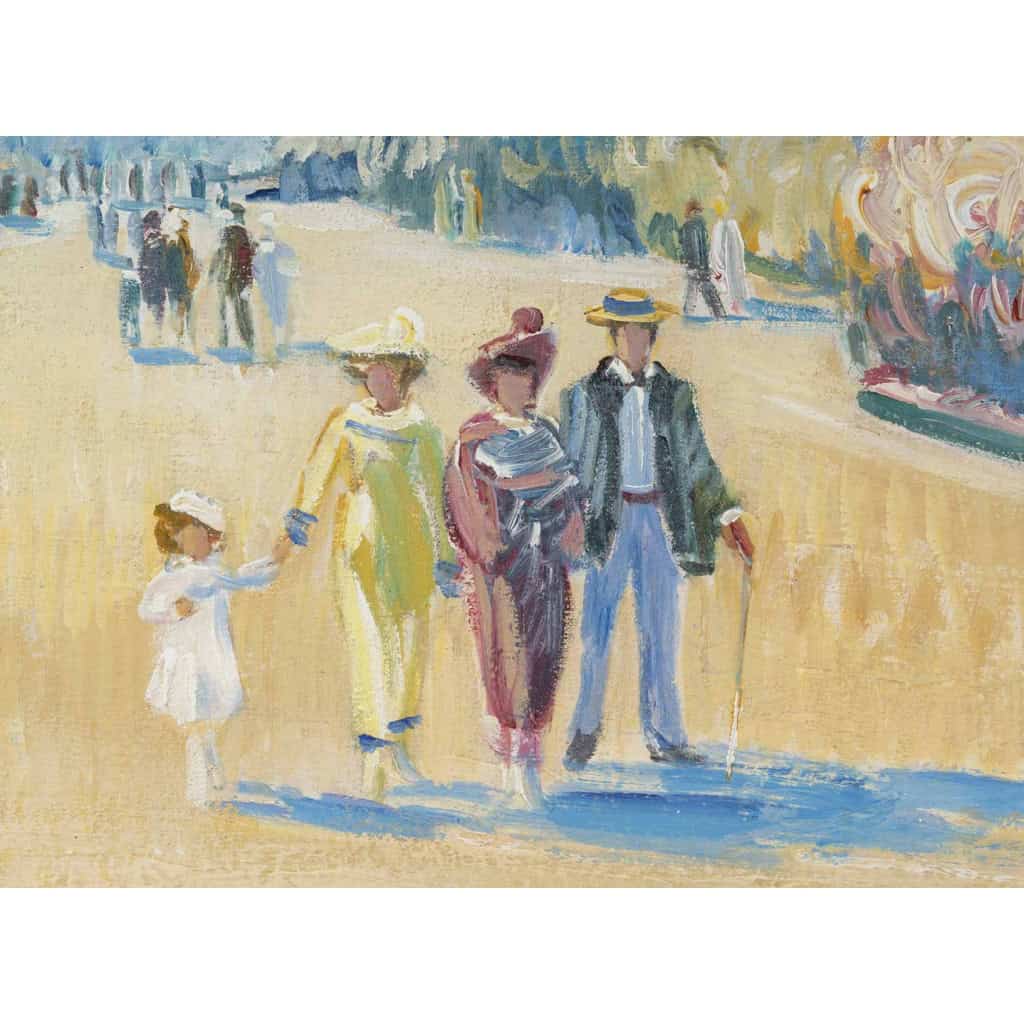 Martin LINDENAU 1948, Bord de mer à Monaco 8