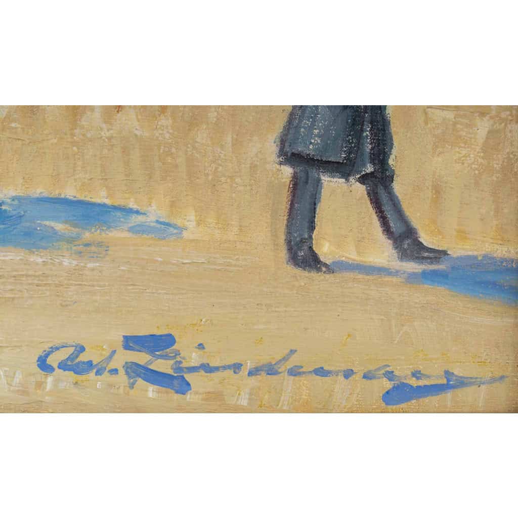 Martin LINDENAU 1948, Bord de mer à Monaco 9