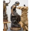 Sculpture – Le Retour Des Hirondelles , Auguste Moreau (1834-1917) – Bronze 16