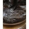 Sculpture – Le Retour Des Hirondelles , Auguste Moreau (1834-1917) – Bronze 21