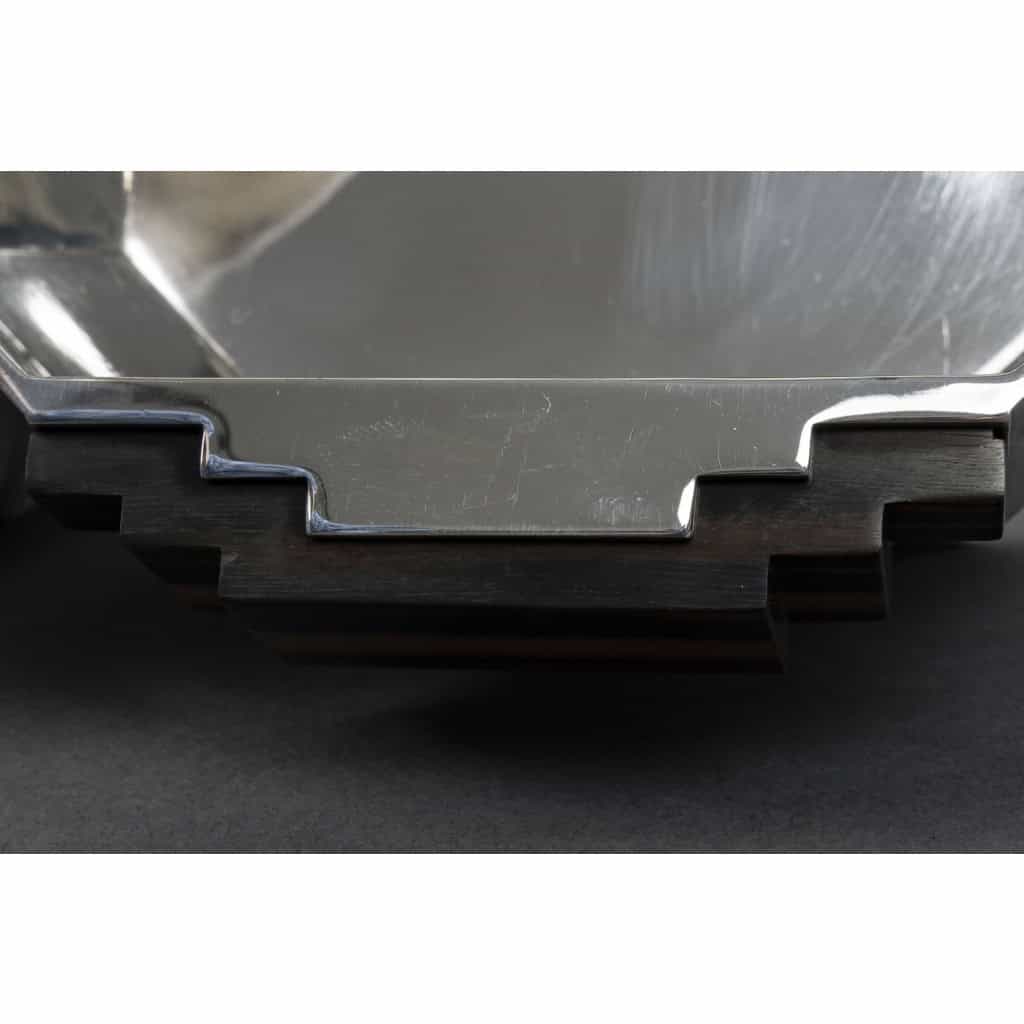 ORFÈVRE TETARD – JARDINIÈRE EN ARGENT MASSIF ÉPOQUE ART DECO 1930 11