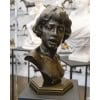 Sculpture – Le Chanteur Florentin , Alphonse Van Beurden (1854 -1938) – Bronze 14