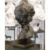 Sculpture – Le Chanteur Florentin , Alphonse Van Beurden (1854 -1938) – Bronze 17