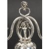GEORG JENSEN Paire de candélabres en argent massif XXe ART DECO 22