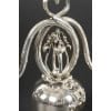GEORG JENSEN Paire de candélabres en argent massif XXe ART DECO 28