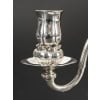 GEORG JENSEN Paire de candélabres en argent massif XXe ART DECO 29