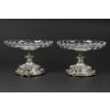 Orfèvre Eugène MERMILLOD – Paire de coupes en argent massif et cristal BACCARAT – XIXe 19