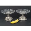 Orfèvre Eugène MERMILLOD – Paire de coupes en argent massif et cristal BACCARAT – XIXe 28