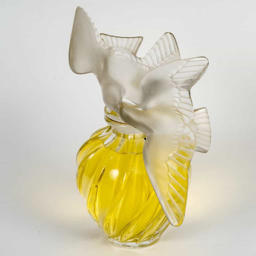 1948 Marc Lalique – Flacon Géant L’Air du Temps Cristal pour Nina Ricci 7