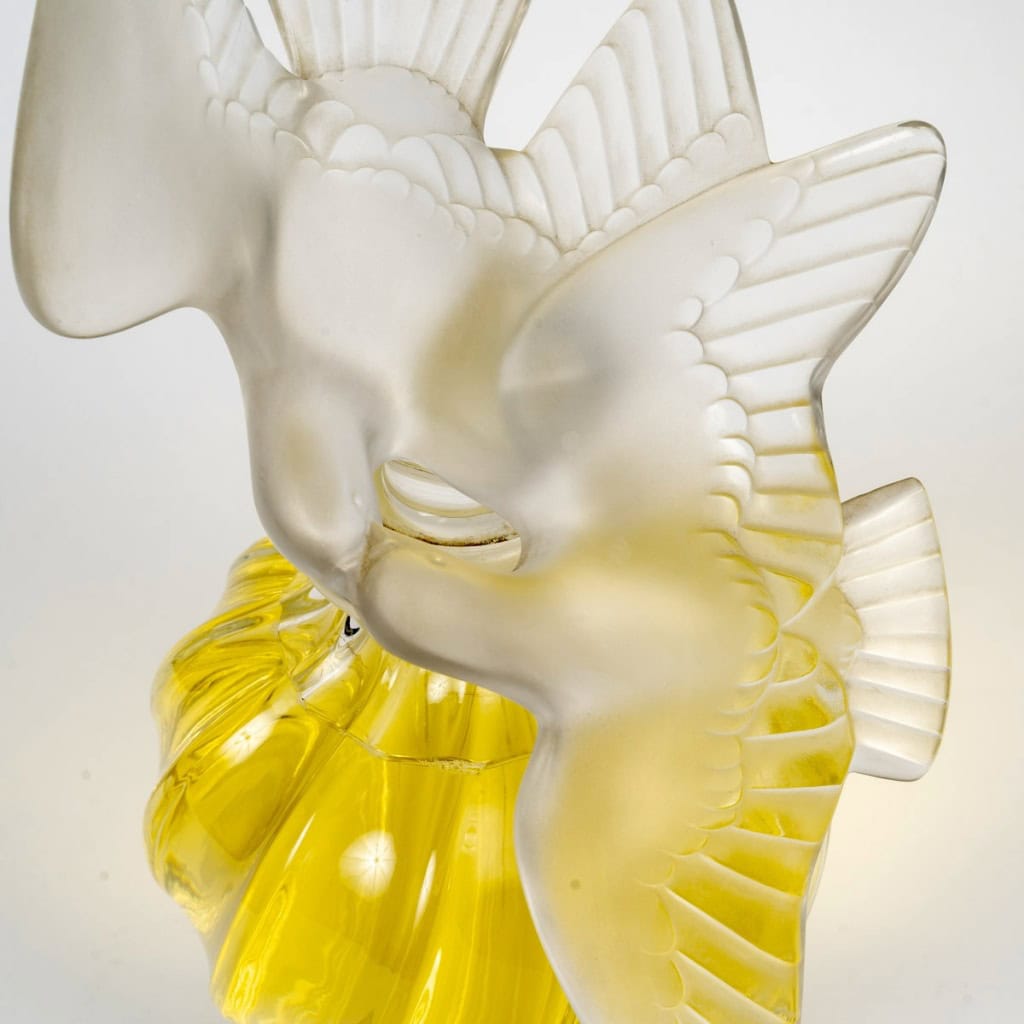 1948 Marc Lalique – Flacon Géant L’Air du Temps Cristal pour Nina Ricci 8