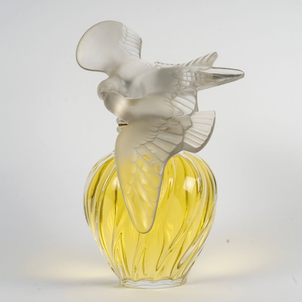 1948 Marc Lalique – Flacon Géant L’Air du Temps Cristal pour Nina Ricci 4