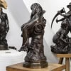 Sculpture – Le Sommeil , Luca Madrassi (1848-1919) – Bronze 15