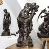 Sculpture – Le Sommeil , Luca Madrassi (1848-1919) – Bronze 17