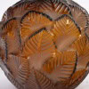 1926 René Lalique – Vase Ormeaux Verre Ambre 11