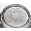 1938 René Lalique – Vase Bacchus Verre Blanc Patiné Gris 18