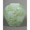 1919 – René Lalique : Vase « Perruches » Opalescent 13