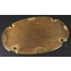 BOIN TABURET – SURTOUT de TABLE EN BRONZE DORE OVALE EPOQUE NAPOLEON III 30