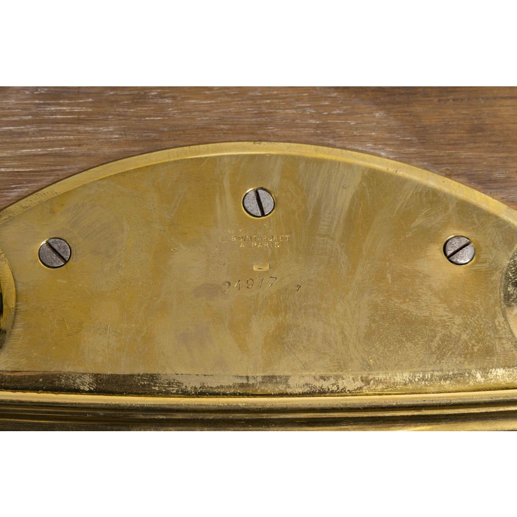 BOIN TABURET – SURTOUT de TABLE EN BRONZE DORE OVALE EPOQUE NAPOLEON III 17