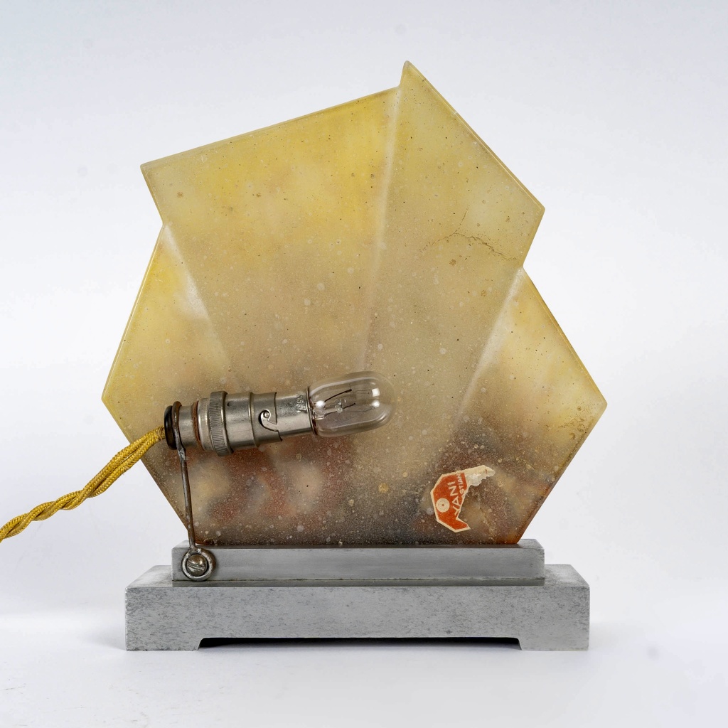 1928 Gabriel Argy Rousseau – Veilleuse Tigres Pâte de Verre 7