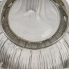 1926 René Lalique – Vase Bellis Verre Blanc Patiné Gris Bleu 12