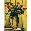 BUFFET Bernard Bouquet Fleurs Dans Une Potiche Lithographie Couleurs Signée certificat d’authenticité 16