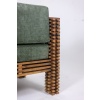 Canapé ou banquette murale 3 places, modèle « Kapla ». Années 1960. LS6551 28