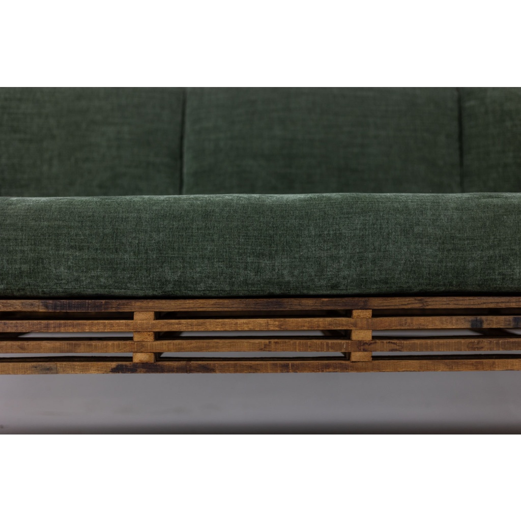 Canapé ou banquette murale 3 places, modèle « Kapla ». Années 1960. LS6551 11