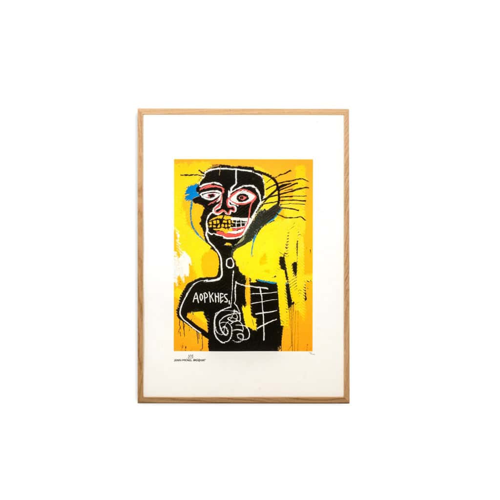 Jean-Michel Basquiat. Sérigraphie en couleurs numérotée. Années 1990. LS6633J81/1 3