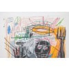 Jean-Michel Basquiat. Sérigraphie en couleurs numérotée. Années 1990. LS6633K80/1 14