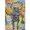 Jean-Michel Basquiat. Sérigraphie en couleurs numérotée. Années 1990. LS6633L82/1 10