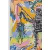 Jean-Michel Basquiat. Sérigraphie en couleurs numérotée. Années 1990. LS6633L82/1 11