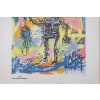 Jean-Michel Basquiat. Sérigraphie en couleurs numérotée. Années 1990. LS6633L82/1 12