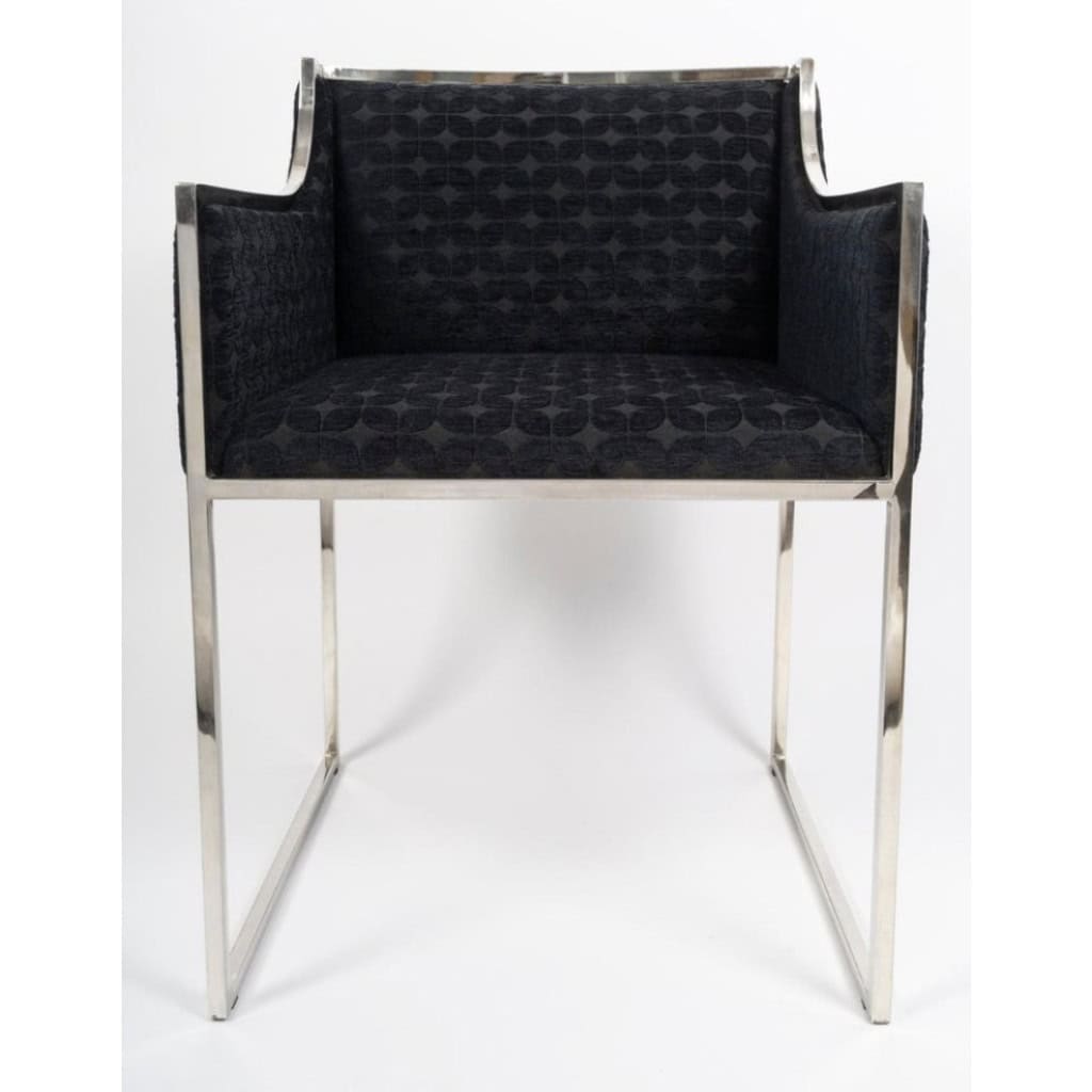 1980 Ensemble de 4 fauteuils de la Maison Jansen 5
