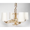 Lustre en rotin de 1960 par Louis Sognot 17