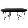 1960 Table ovale à rallonge, modèle Royale, pièce emblématique de la Maison Jansen France, 12