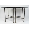 1960 Table ovale à rallonge, modèle Royale, pièce emblématique de la Maison Jansen France, 13