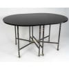 1960 Table ovale à rallonge, modèle Royale, pièce emblématique de la Maison Jansen France, 18