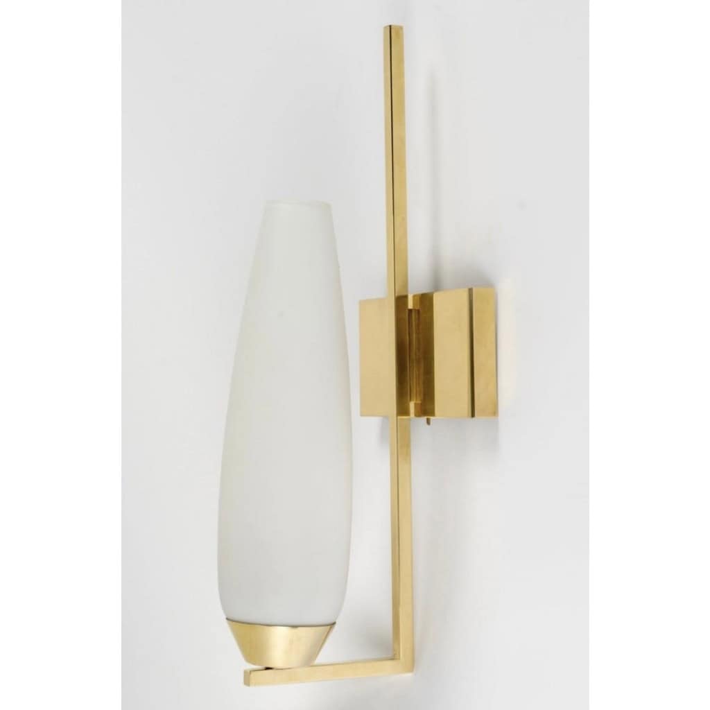 1950 Pair of Maison Arlus wall lights 6