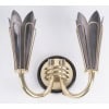 1950 Paire d’appliques murales originales par Marcel Asselbur 15