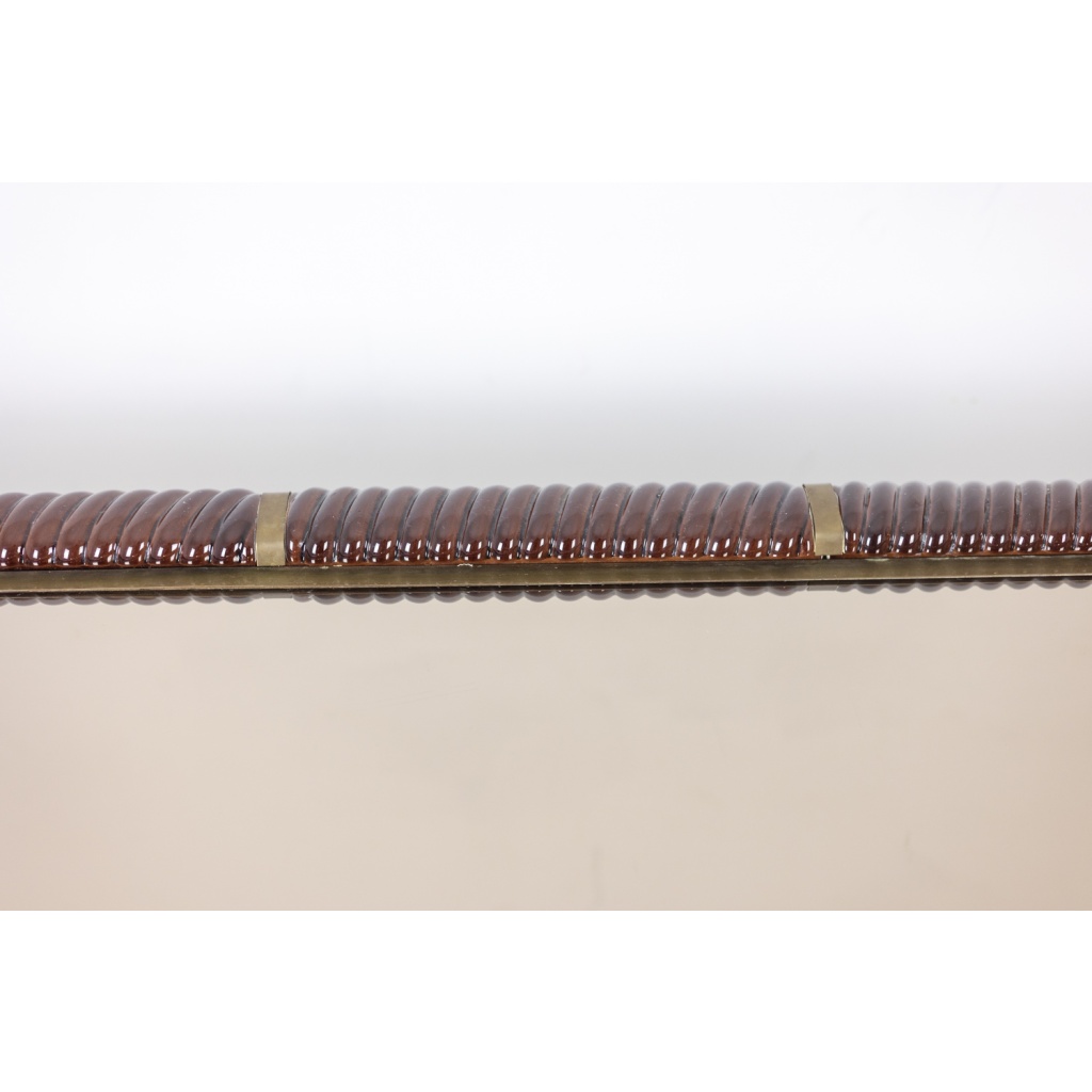 Tommaso Barbi. Console en céramique et plateau miroir. Italie, circa 1970 LS65151604 8