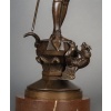 Sculpture – Saint-Michel Terrassant Le Dragon , Emmanuel Frémiet (1824-1910) – Bronze 23